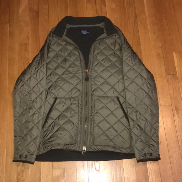 Ralph Lauren Other - A quilted olive green Ralph Lauren driving coat